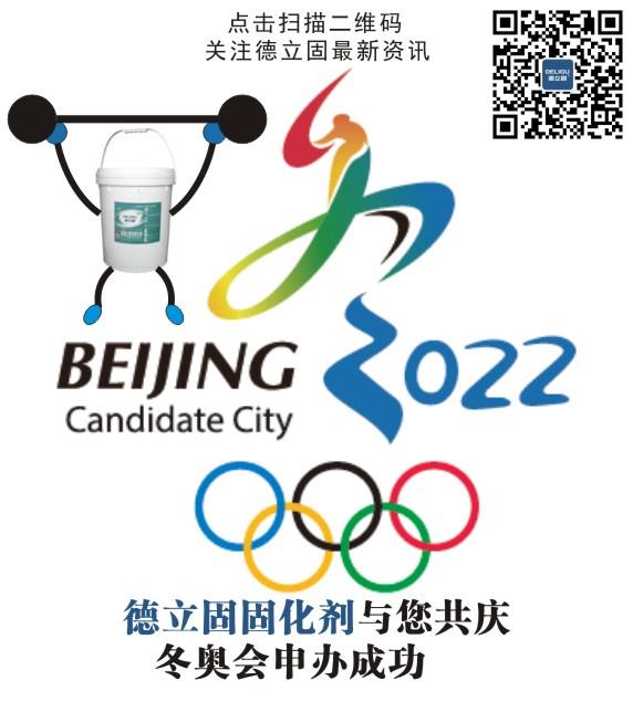 德立固全体员工祝贺北京冬奥申办成功